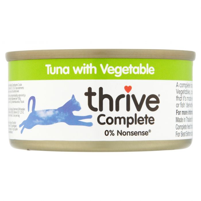 Thrive Complete Tuna with Vegetable 75g tin