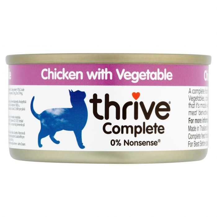 Thrive Complete Chicken with Vegetable 75g tin
