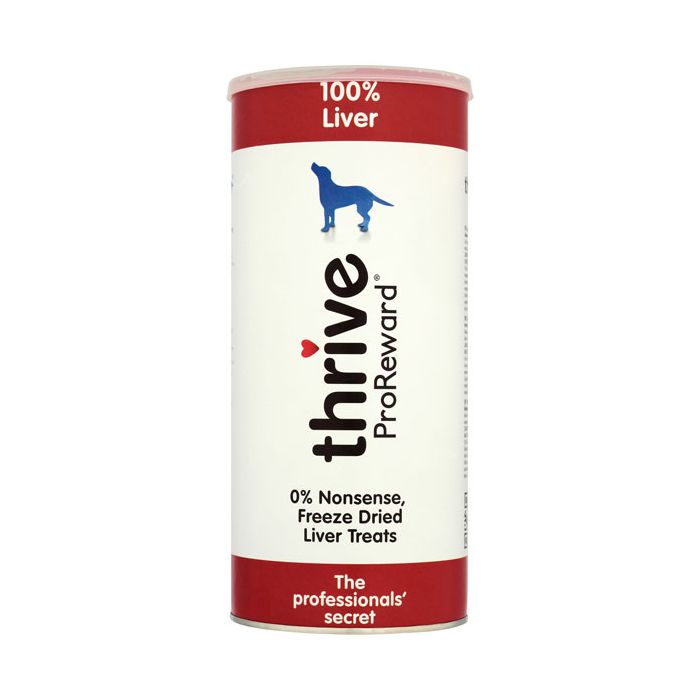 Thrive ProReward 100% Liver Dog Treats 500g Maxi Tube
