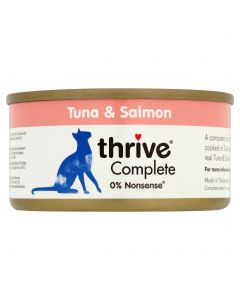 Thrive Complete 100% Tuna & Salmon 75g tin