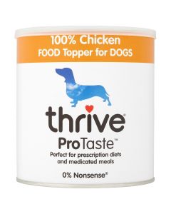Thrive ProTaste 100% Chicken Food Toppers for Dogs 170g